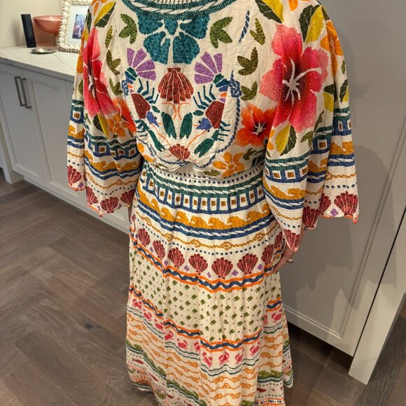 FARM RIO BEADED COLORFUL DRESS - Picture 11 of 12